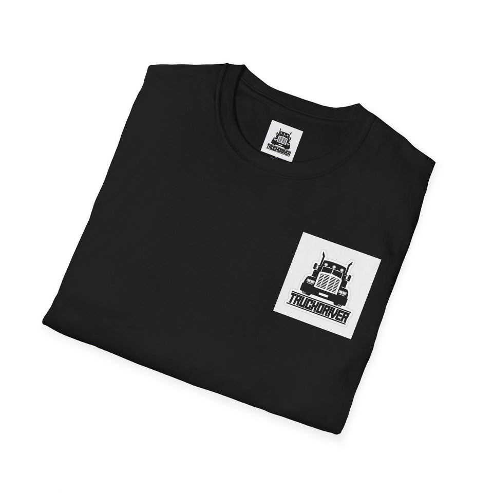 Truck Driver T-Shirt — Bold Semi-Truck Graphic Tee for Truckers & Fans