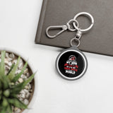 Truck Driver Keyring Tag — “In This World My Man Is Just A Truck Driver” Novelty Keychain