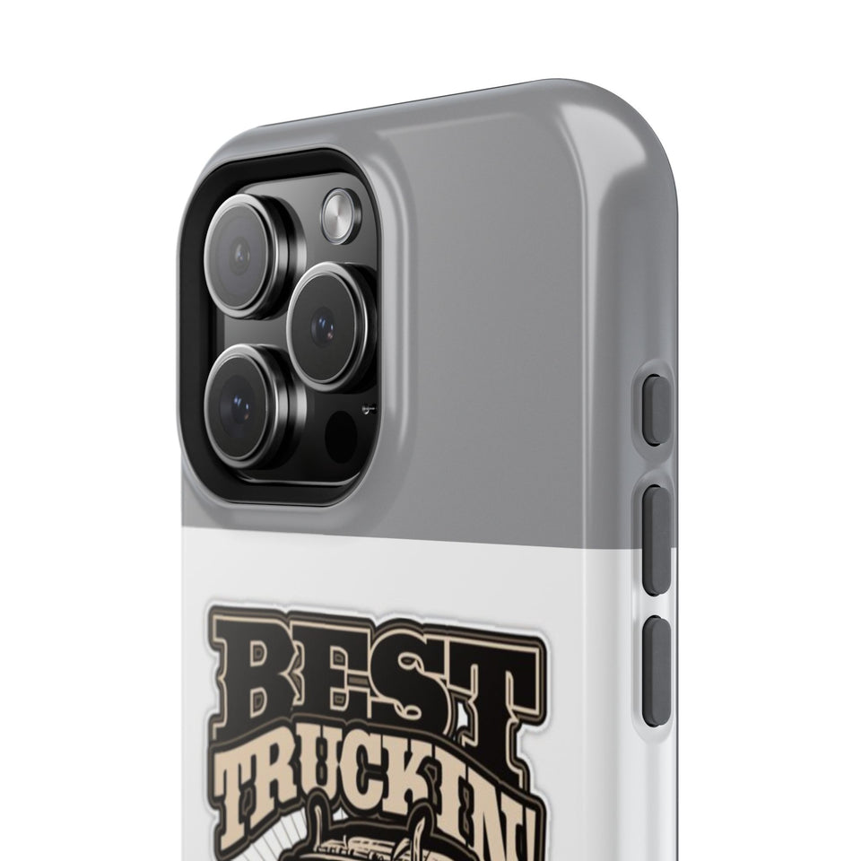 Best Truckin' Papa Ever Phone Case — Impact-Resistant Truck Driver Gift