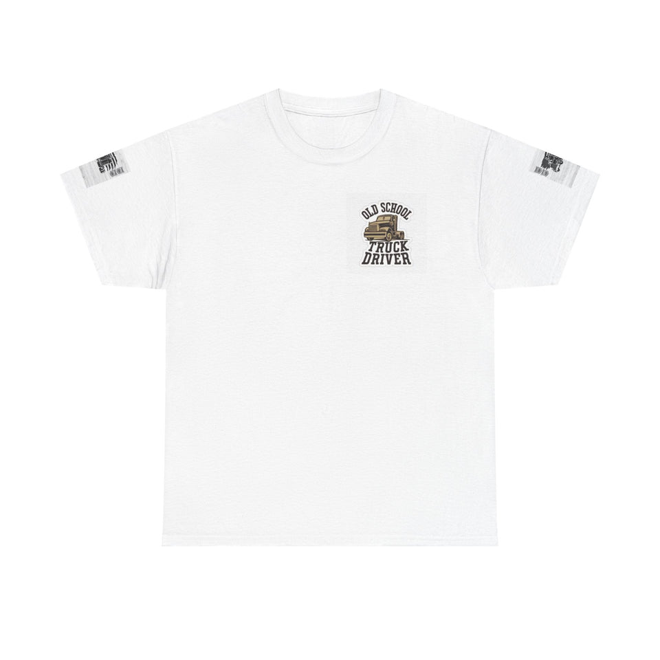 Old School Truck Driver T‑Shirt — Vintage Semi Truck Tee for Truckers & Fans