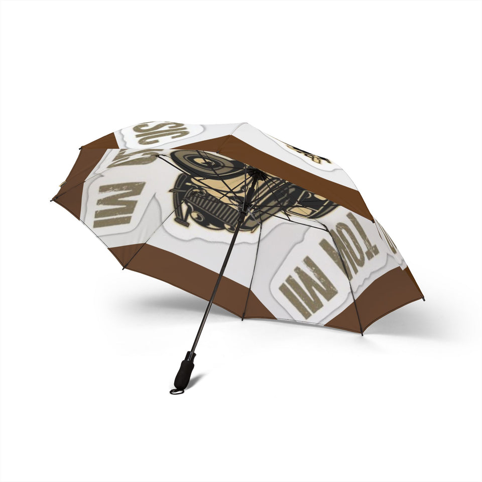 Vintage Car Foldable Umbrella — “I’m Not Old, I’m Classic” Rain Umbrella