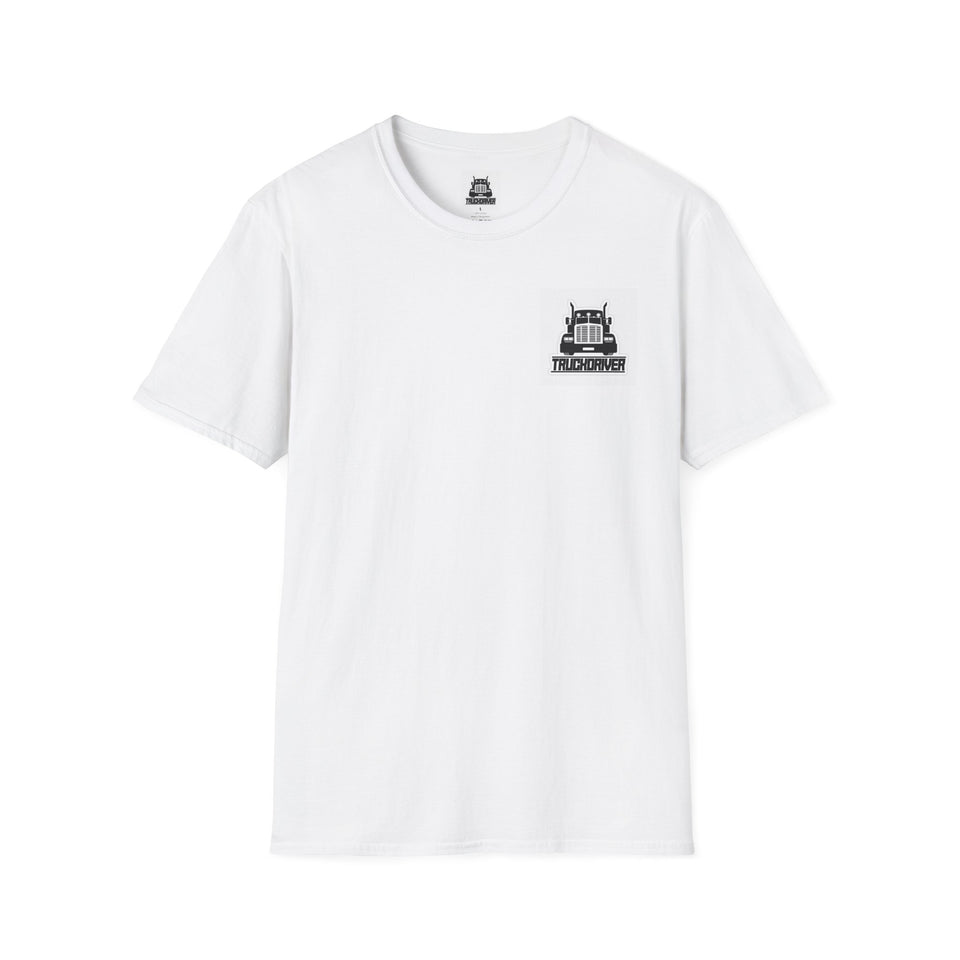 Truck Driver T-Shirt — Bold Semi-Truck Graphic Tee for Truckers & Fans