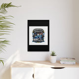 American Trucker American Veteran Framed Canvas - "Proud To Be Both" Patriotic Wall Art