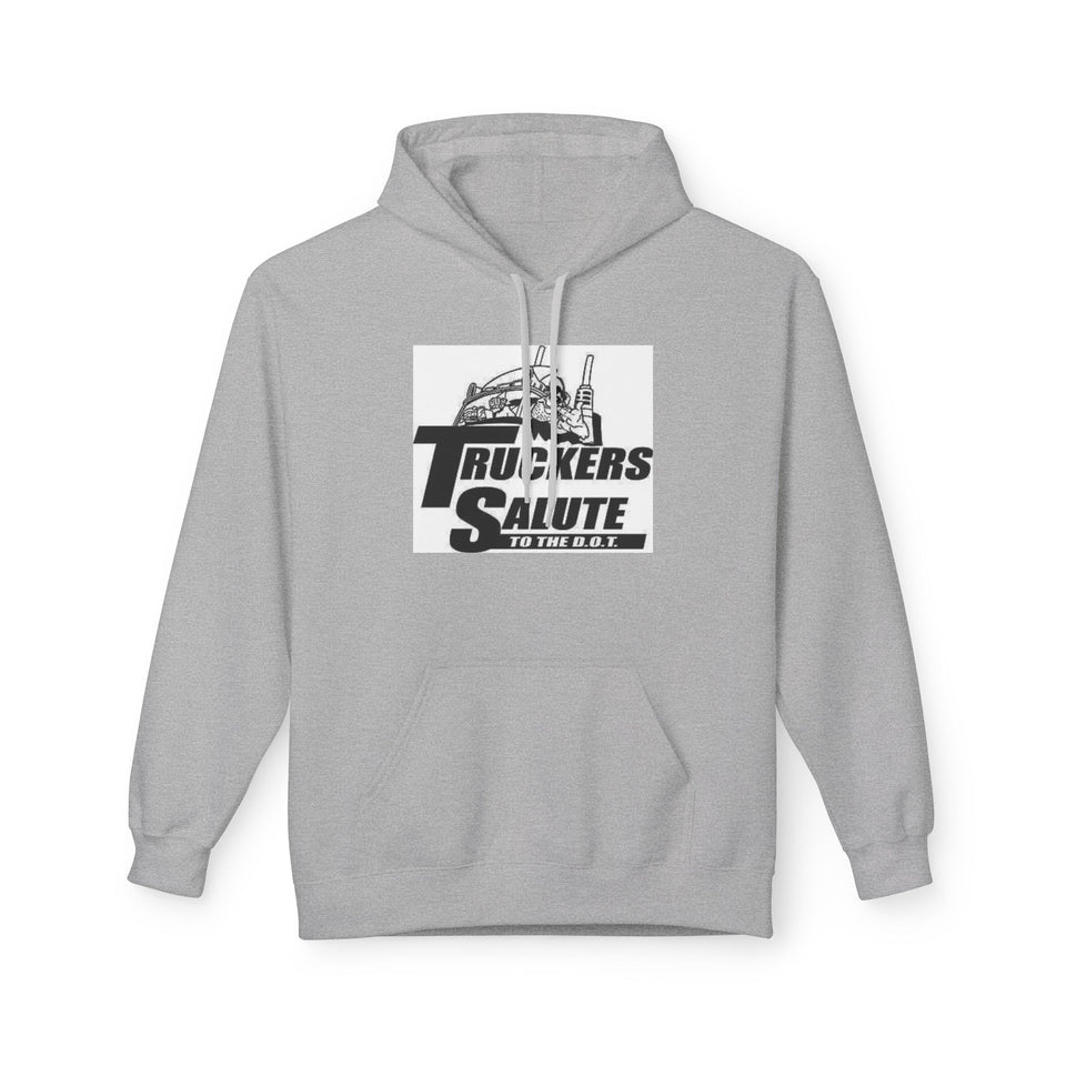 Hoodie — "Truckers Salute" Graphic Trucker Hoodie