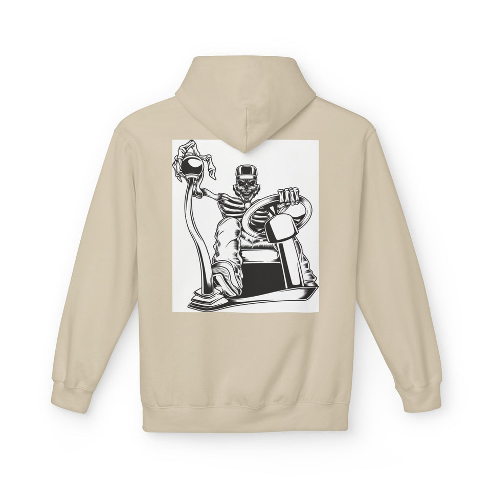 Hoodie — "Truckers Salute" Graphic Trucker Hoodie