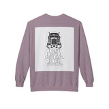 Crewneck Sweatshirt — ’I Can’t I Have a Long Haul in the Morning’ Trucker Graphic