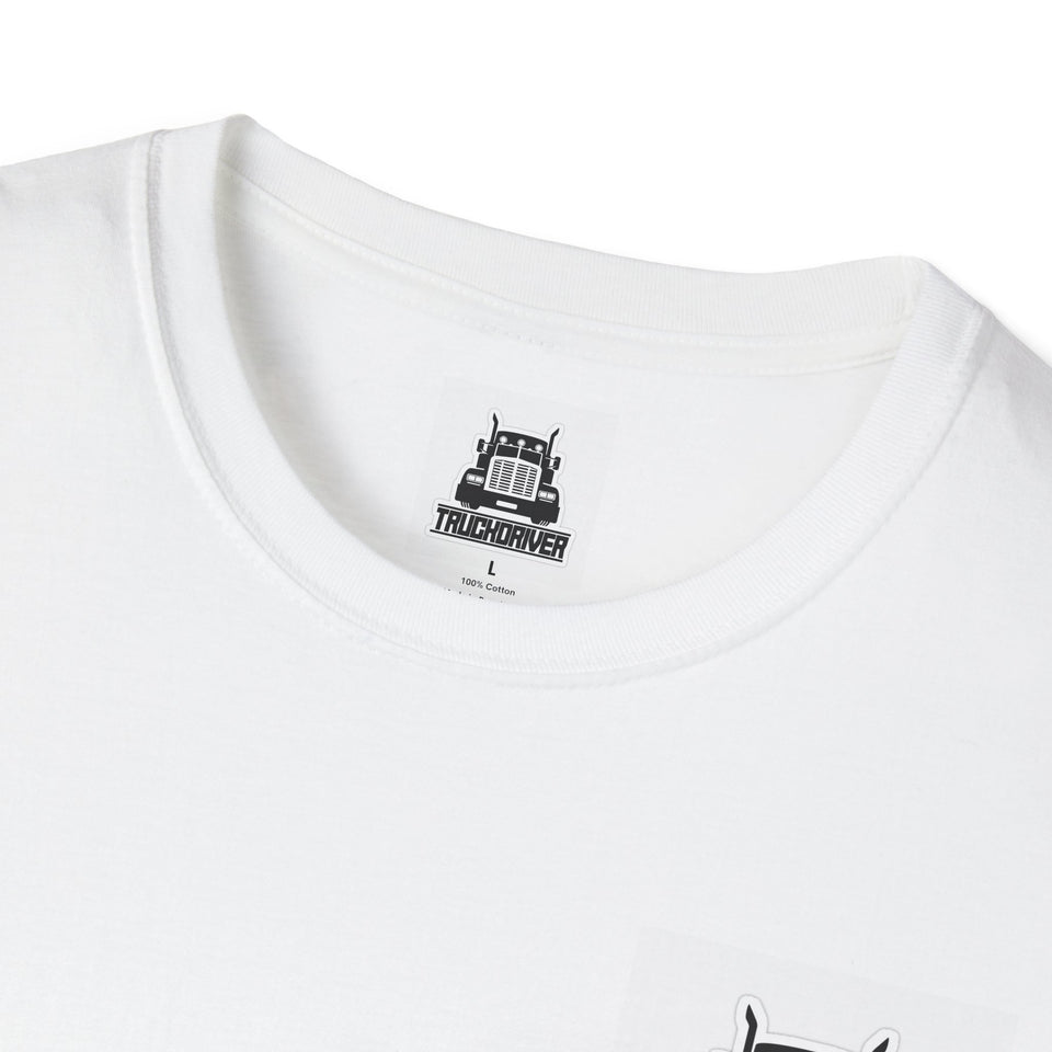 Truck Driver T-Shirt — Bold Semi-Truck Graphic Tee for Truckers & Fans