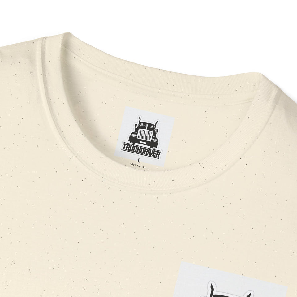 Truck Driver T-Shirt — Bold Semi-Truck Graphic Tee for Truckers & Fans