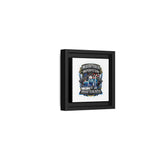 American Trucker American Veteran Framed Canvas - "Proud To Be Both" Patriotic Wall Art