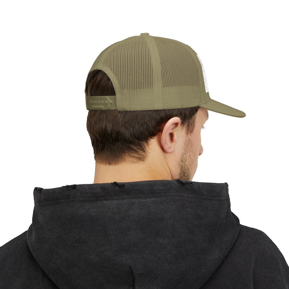Keep on Truckin' Embroidered Trucker Cap