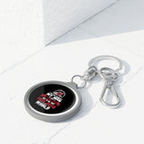 Truck Driver Keyring Tag — “In This World My Man Is Just A Truck Driver” Novelty Keychain