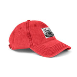 Vintage Embroidered Cap — Distressed Retro Patch Baseball Hat