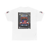 Truckers Drive America T-Shirt – Patriotic Semi Truck Graphic Tee