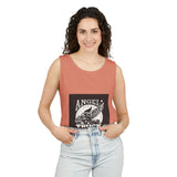 Angel Truck Tank Top — Vintage Winged Truck Graphic Tank for Truckers & Gearheads