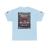 Truckers Drive America T-Shirt – Patriotic Semi Truck Graphic Tee