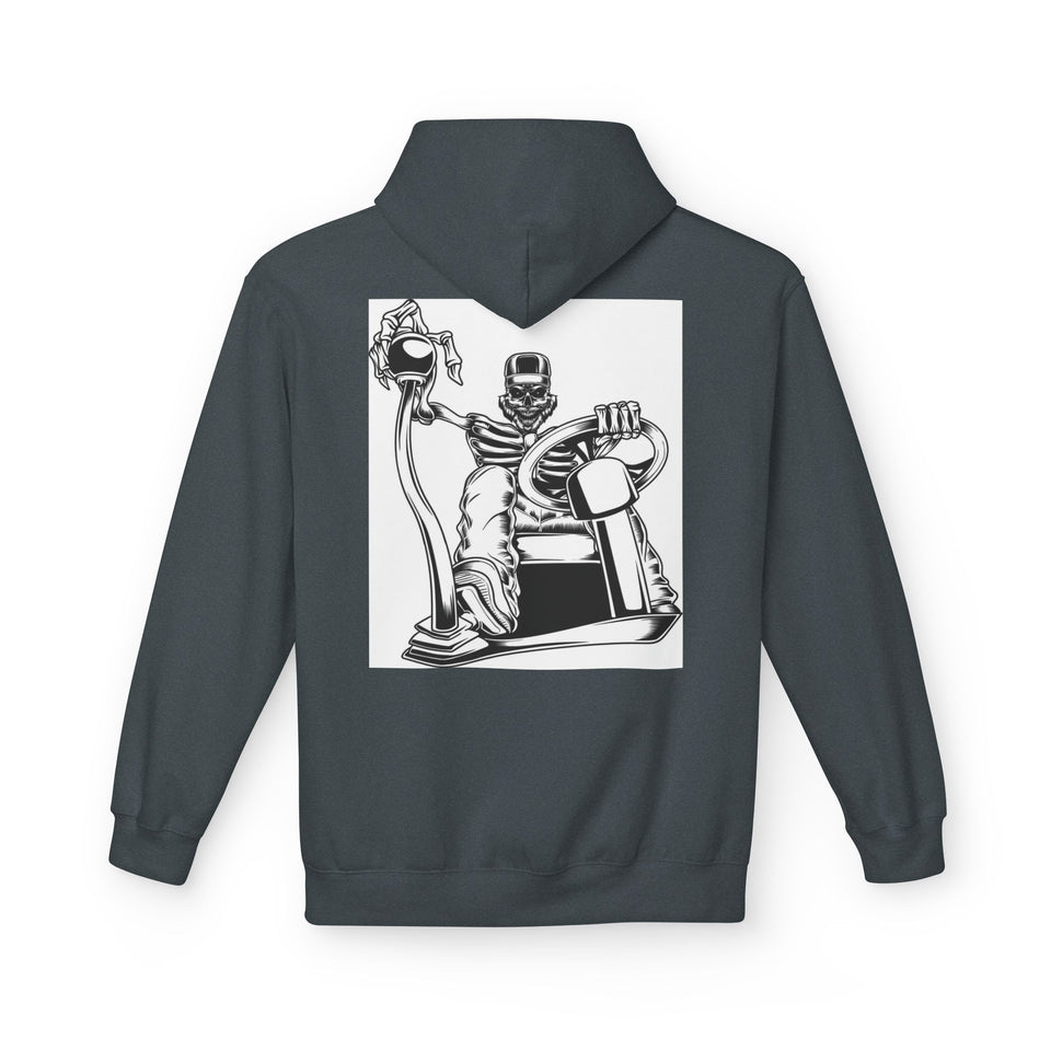 Hoodie — "Truckers Salute" Graphic Trucker Hoodie