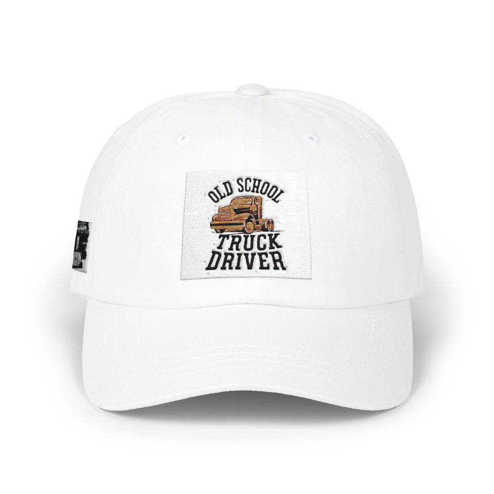Classic Dad Cap — Old School Truck Driver Embroidered Hat