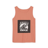 Angel Truck Tank Top — Vintage Winged Truck Graphic Tank for Truckers & Gearheads