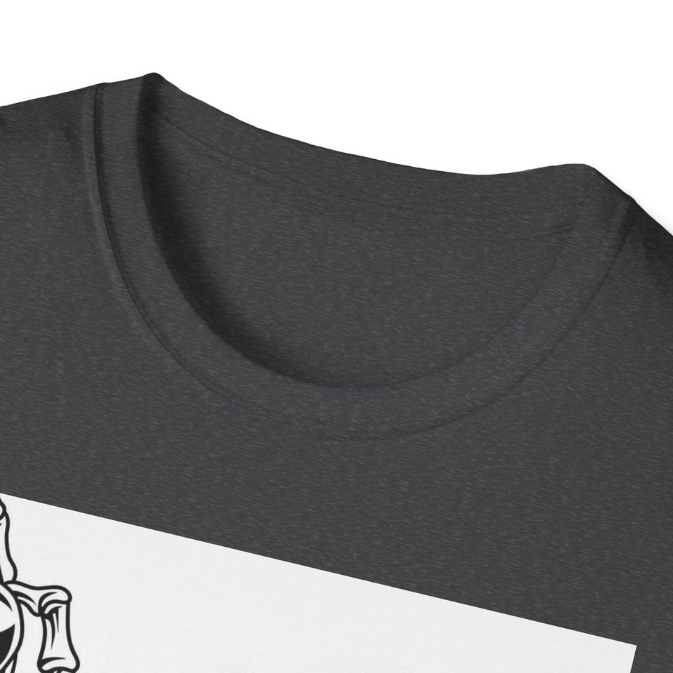 King of the Road Skull Biker T-Shirt