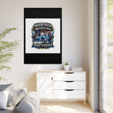 American Trucker American Veteran Framed Canvas - "Proud To Be Both" Patriotic Wall Art