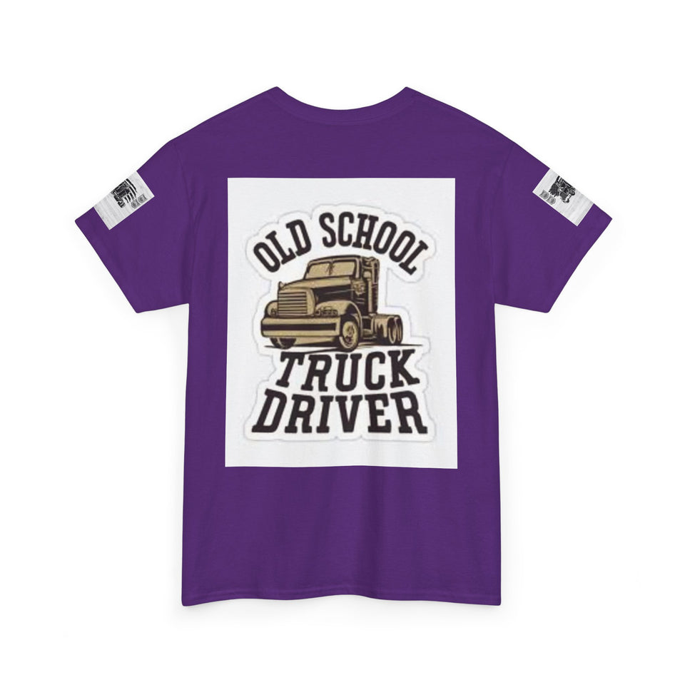 Old School Truck Driver T‑Shirt — Vintage Semi Truck Tee for Truckers & Fans