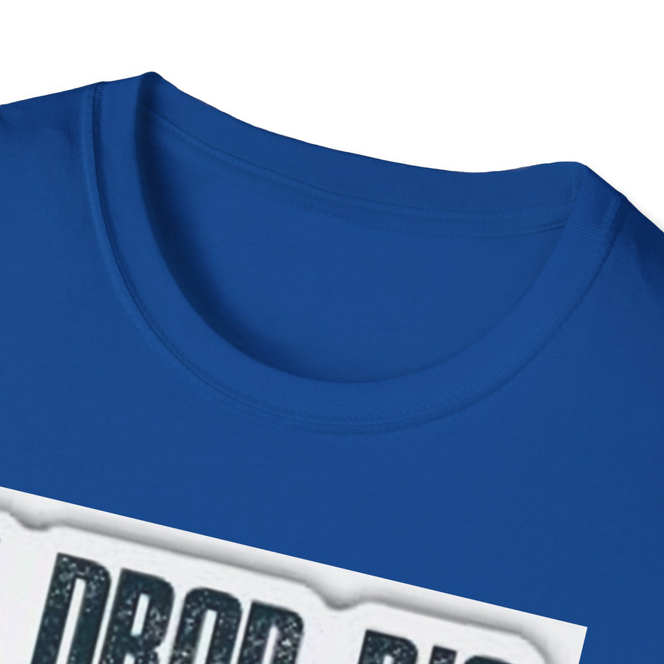 Trucker T-Shirt - "I Drop Big Loads" Vintage Semi Truck Graphic Tee