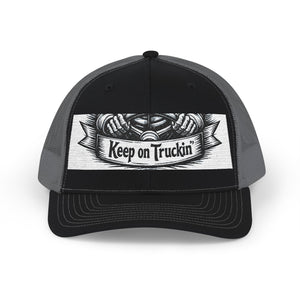 Keep on Truckin' Embroidered Trucker Cap