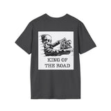 King of the Road Skull Biker T-Shirt