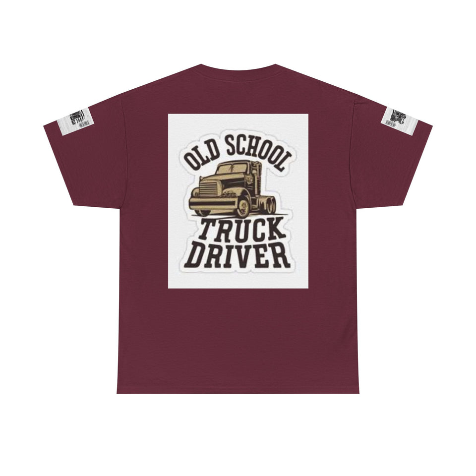 Old School Truck Driver T‑Shirt — Vintage Semi Truck Tee for Truckers & Fans