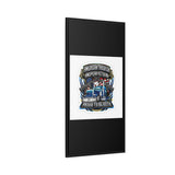 American Trucker American Veteran Framed Canvas - "Proud To Be Both" Patriotic Wall Art