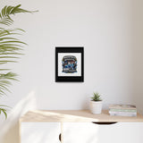 American Trucker American Veteran Framed Canvas - "Proud To Be Both" Patriotic Wall Art