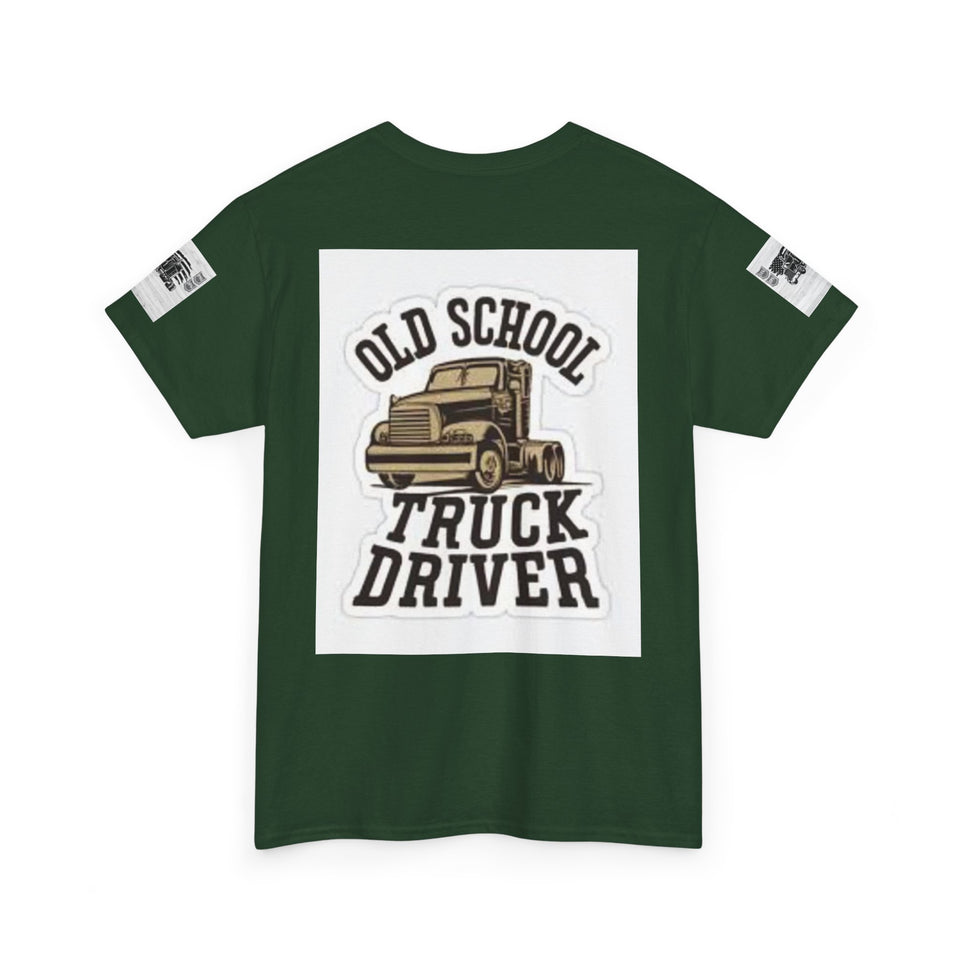 Old School Truck Driver T‑Shirt — Vintage Semi Truck Tee for Truckers & Fans