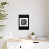 American Trucker American Veteran Framed Canvas - "Proud To Be Both" Patriotic Wall Art