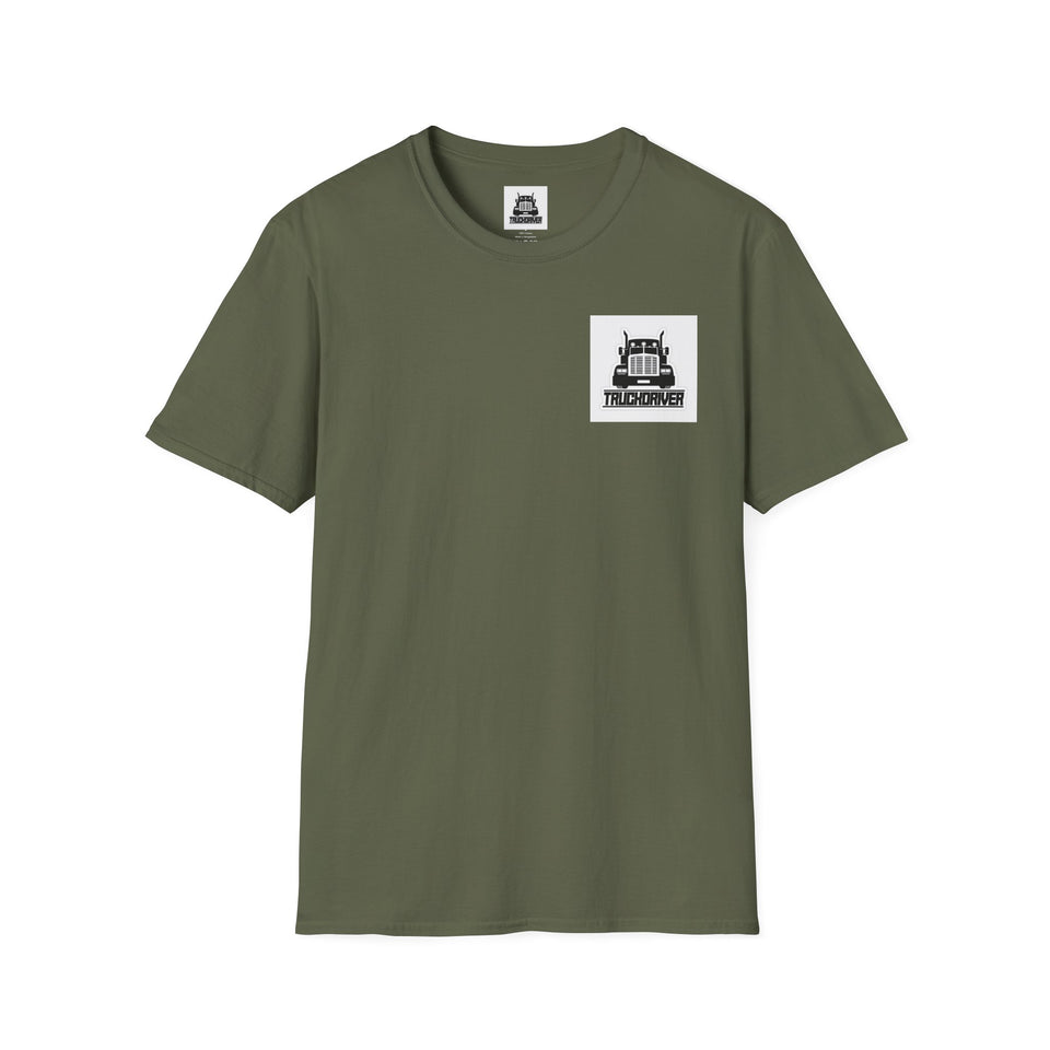 Truck Driver T-Shirt — Bold Semi-Truck Graphic Tee for Truckers & Fans