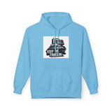 Truck Driver Dad Hoodie – “Best Truckin' Dad Ever” Graphic Pullover