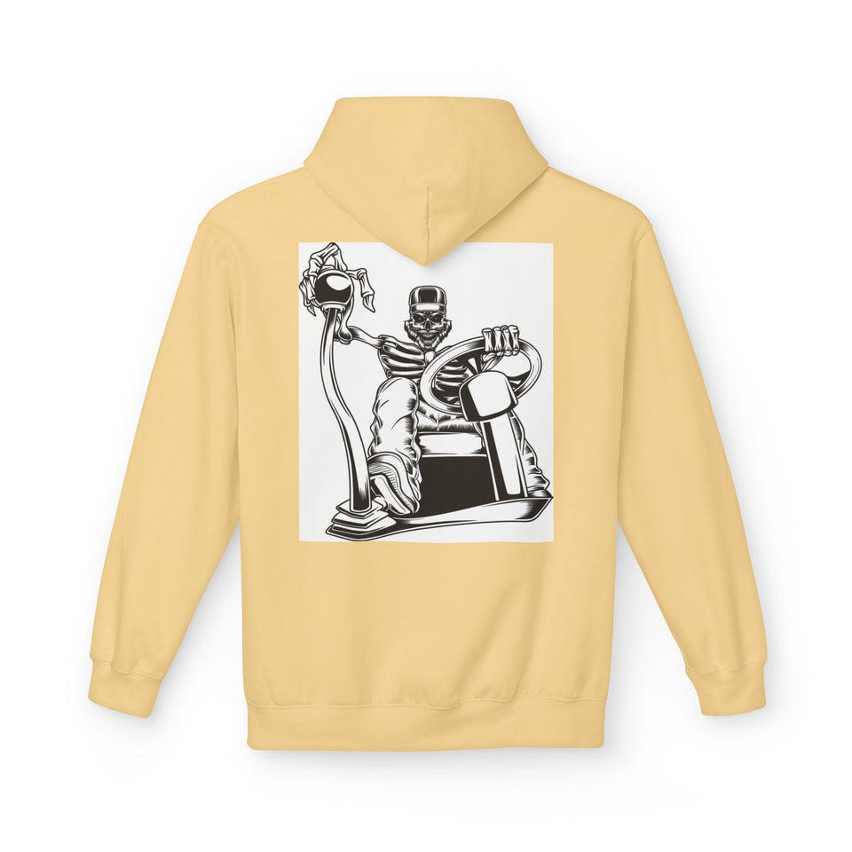 Hoodie — "Truckers Salute" Graphic Trucker Hoodie