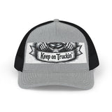 Keep on Truckin' Embroidered Trucker Cap