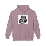 Truck Driver Dad Hoodie – “Best Truckin' Dad Ever” Graphic Pullover