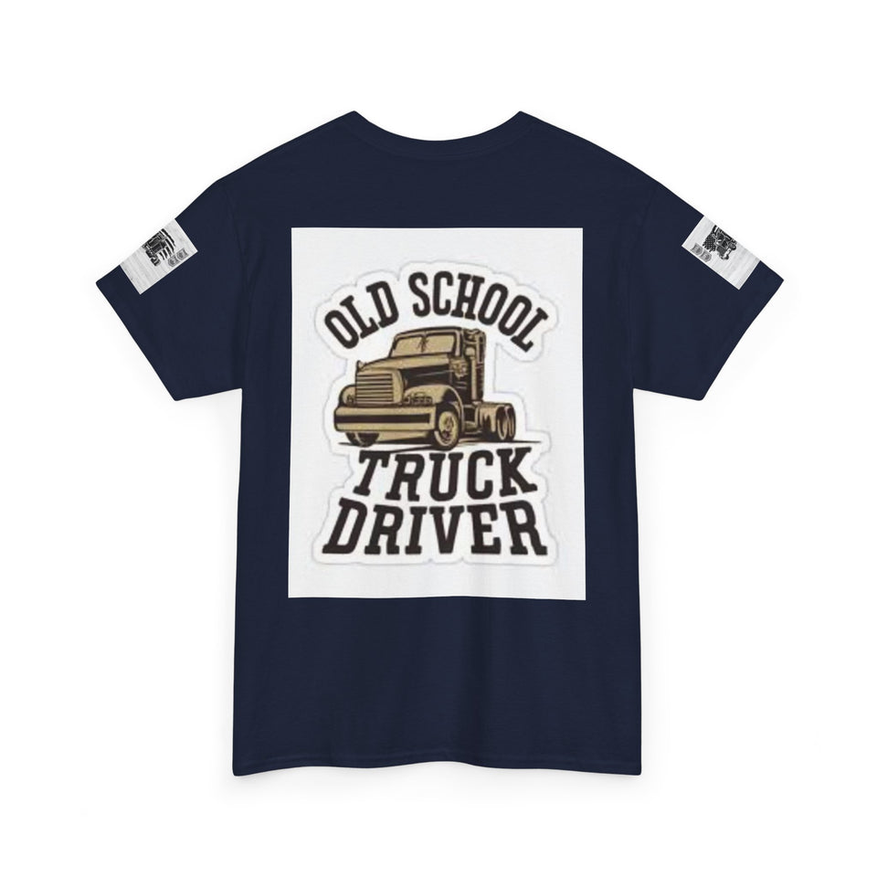 Old School Truck Driver T‑Shirt — Vintage Semi Truck Tee for Truckers & Fans