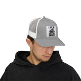 Trucker Cap - "I Brake For Load" Vintage Trucking Mesh Snapback