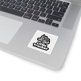 Little Trucker Sticker — Kid-Friendly Semi Truck Kiss-Cut Sticker