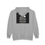 Strong Man Strong Woman Zip Hoodie – 'It Takes a Strong Man to Provide' Family Tribute