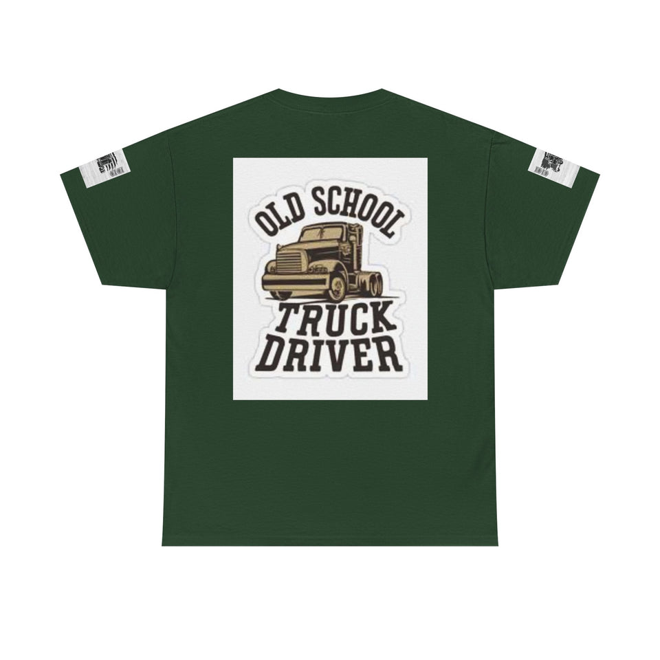 Old School Truck Driver T‑Shirt — Vintage Semi Truck Tee for Truckers & Fans