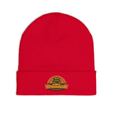 Embroidered Retro Camper Knit Beanie