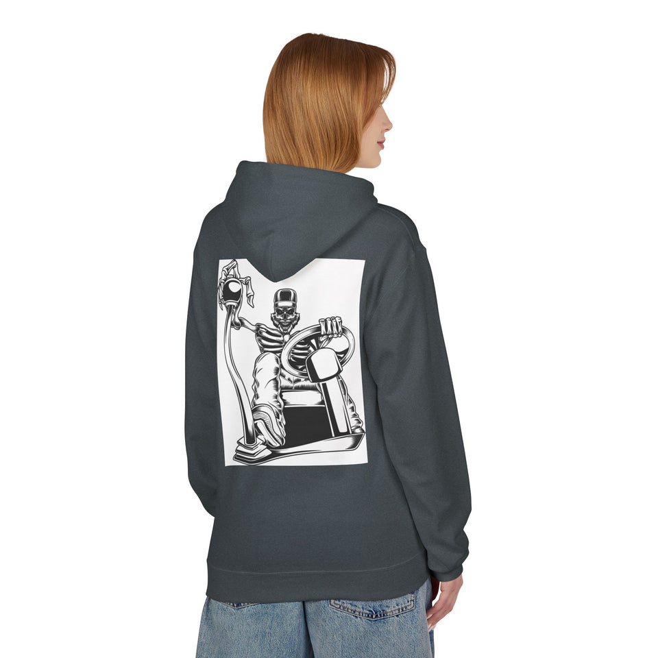 Hoodie — "Truckers Salute" Graphic Trucker Hoodie