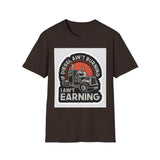 T-Shirt - Diesel Ain't Burning I Ain't Earning Trucker Graphic Tee