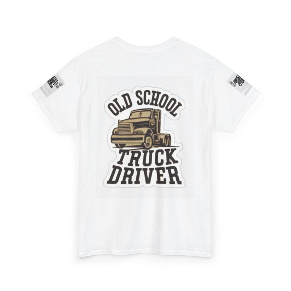 Old School Truck Driver T‑Shirt — Vintage Semi Truck Tee for Truckers & Fans