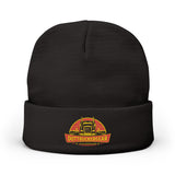 Embroidered Retro Camper Knit Beanie