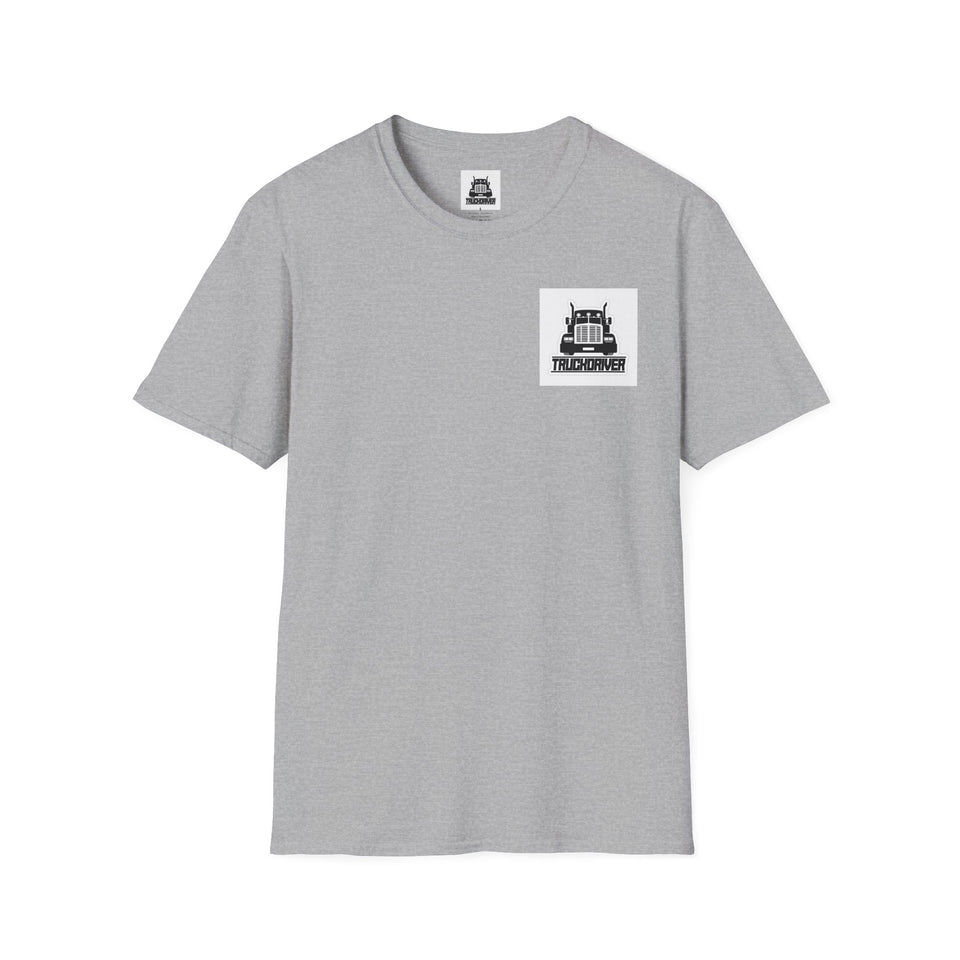 Truck Driver T-Shirt — Bold Semi-Truck Graphic Tee for Truckers & Fans