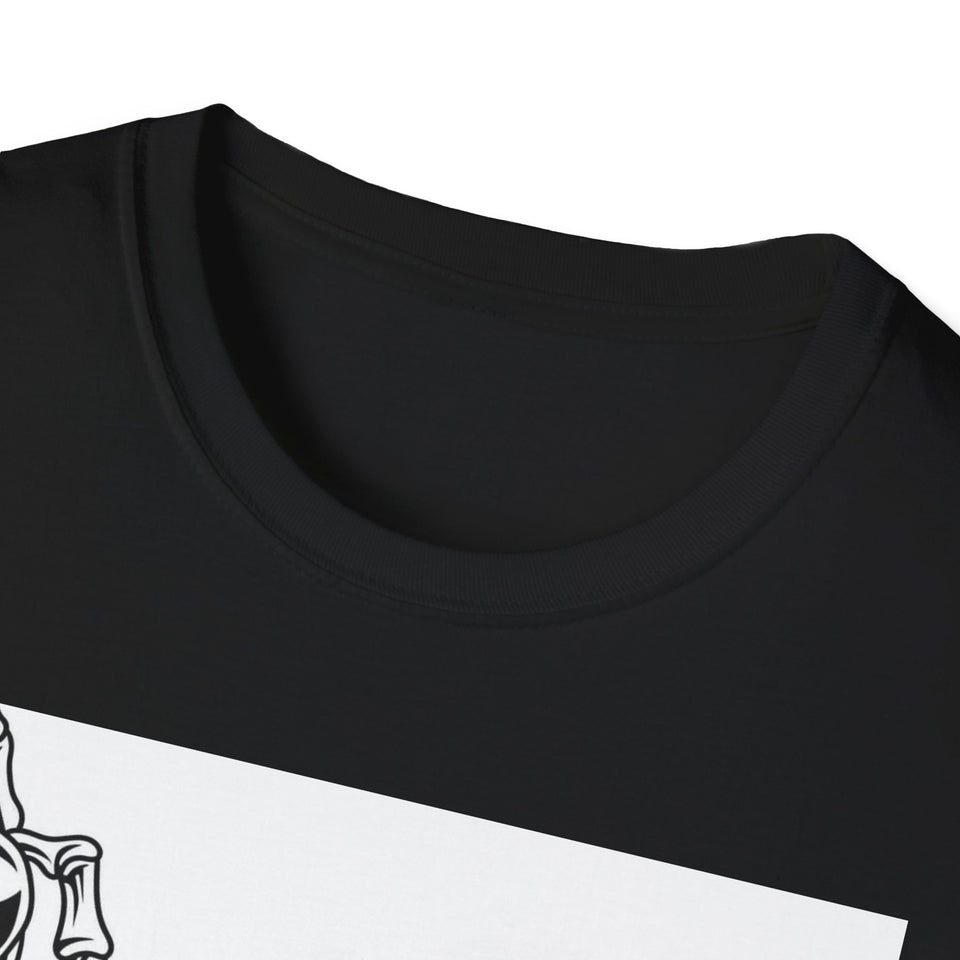 King of the Road Skull Biker T-Shirt